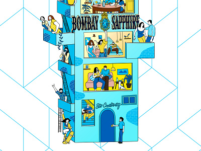 Branding Concept- Bombay Sapphire