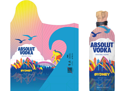 Branding Concept- Absolut Vodka packaging reimagined