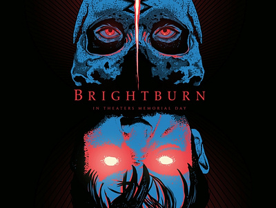 Brightburn-Alternative Movie Poster brightburn design digital art graphic design graphics horror horror art horror movie horror movies illustration illustrator marketing agency movie movie poster