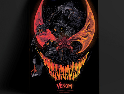 Venom-Alternative Movie Poster design designs digital digital art digital illustration digital painting digitalart graphic graphicdesign illustraion illustration illustration art illustration design illustrations illustrator marvel marvel comics marvelcomics studio studios