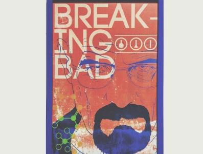 Breaking Bad Poster branding design design art digital digital art digital illustration graphic design graphics illustration marketing agency