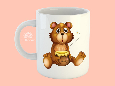 bear animation design illustration illustration design art web illustrator typography vector web