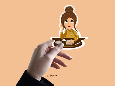 Illustration for Sticker