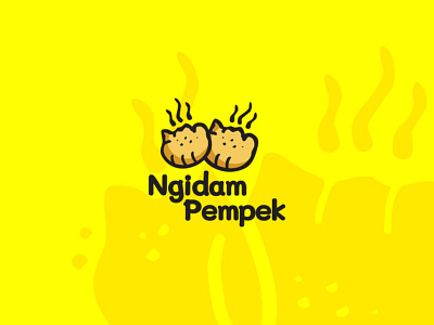 Ngidam Pempek Logo Design branding design illustration logo