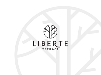 Liberte Terrace Logo Design branding design graphic design logo