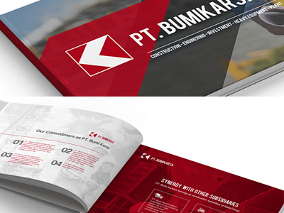 PT. Bumikarsa Catalogue Design book design graphic design