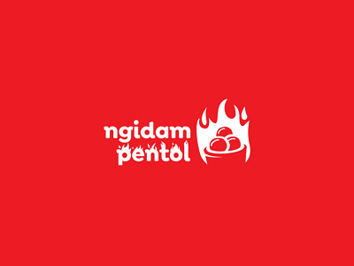Ngidam Pentol Logo Design