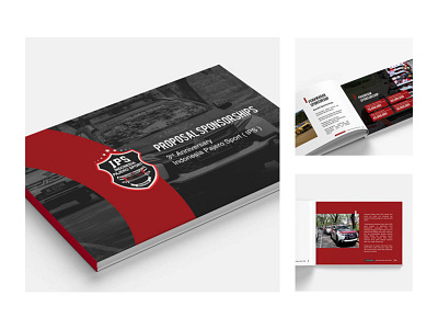 Proposal Sponsorhips Design book cover design graphic design