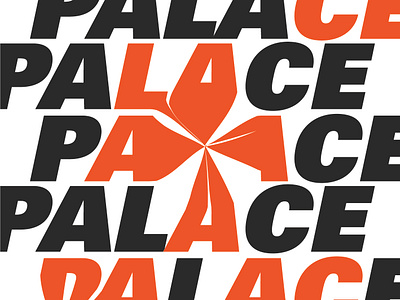 type_distortion_81 palace typography vector