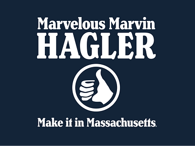 HAGLER boxing logo massachusetts thumb