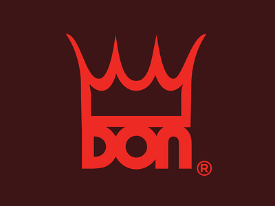 DON KING boxing branding design logo vector vintage