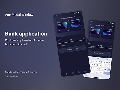 App modal window