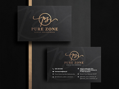 Pure Zone business card