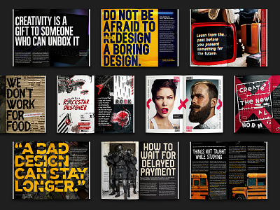 REFLUX: Design Magazine editorial magazine magazine design