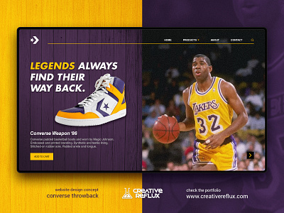 Converse basketball branding design designer illustration shoes ui ui design ux ux design web design website