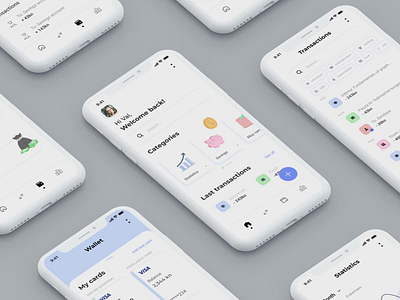 Pengar app banking design digital mobiledesign motion ui