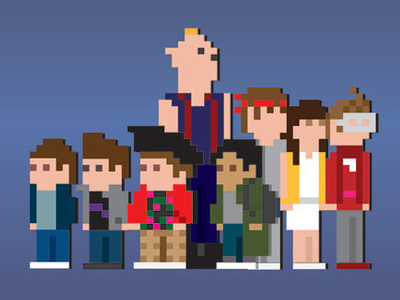 8-bit Goonies 8 bit goonies platform retro