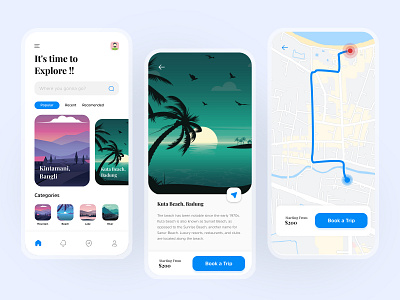Travel App - It's time to Explore