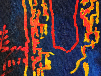 The Eve Of War abstract acrylic acrylic painting art