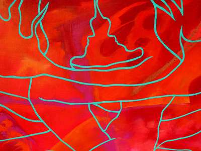 The Makings of You abstract acrylic acrylic painting art