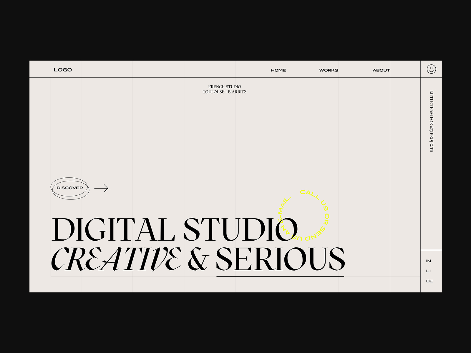 Research for a studio's site by Clarisse Michard on Dribbble
