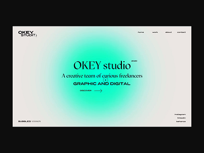 Studio's homepage website homepage prototype prototype animation ui ui design uiux ux uxdesign webdesign website