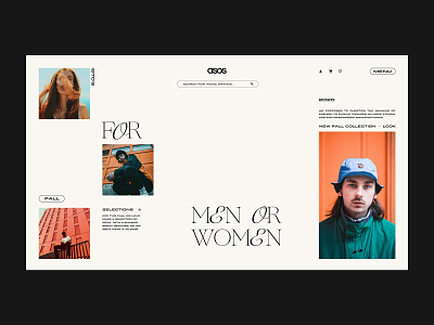 ASOS CONCEPT WEBSITE aftereffects asos branding homepage hover animation hover effect prototype prototype animation sketch ui ui design uiux ux uxdesign webdesign webdesigner website