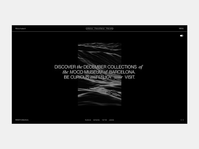 💡 Light and Dark mode - Museum collections branding dark mode design experiments figma graphic design homepage interactive design layouts light mode playground ui ui design uiux visual design web designer webdesign website