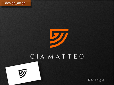 GM logo best branding design flat gmlogo lettering logo logos minimal monogram simple typography vector