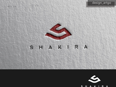 S logo branding brazil design flat logo logos minimal monogram shakira simple slogo typography vector