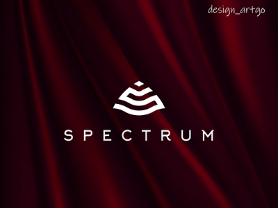 S logo branding brandmark design flat lettering logo logos minimal monogram silk simple slogo spectrum typography