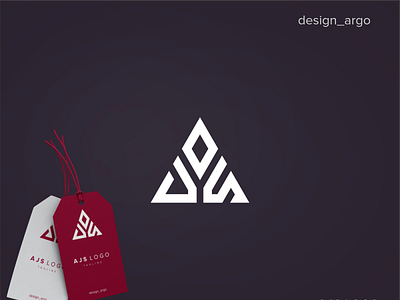 ajs logo ajs branding design identity lettering lettermarks logo logomark logos minimal monogram typography