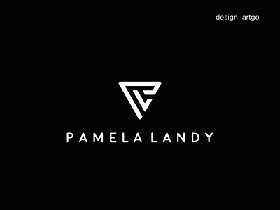 PL logo branding design flat lettering logo logos minimal monogram play pllogo simple typography vector