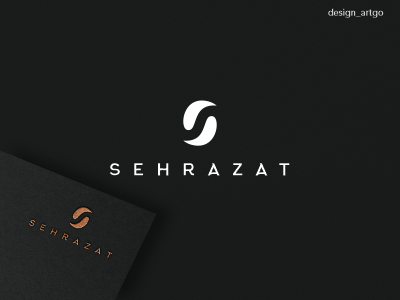 S logo brand identity branding design flat lettering lettermark logo minimal monogram simple slettermark slogo typography vector