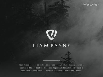 LIAM PAYNE, LP abstract awesome best branding design flat identity illustration lettering logo logos lp monogram minimal monogram simple typography vector