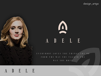 ADELE, A monogram