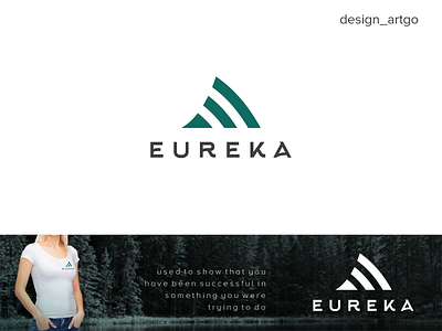Eureka, E lettermark abstract app branding design e flat logo logos minimal monogram simple ui