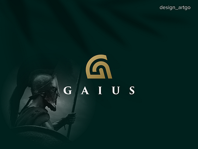 Gaius, G logo Spartan abstract branding design flat logo minimal monogram simple spartan ui ux