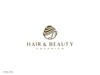 Hair and Beauty logo by design_artgo on Dribbble