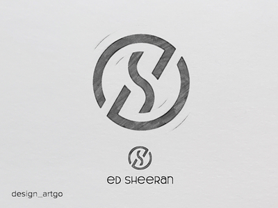 ES logo skecth branding design flat illustration logo logosketch minimal simple sketch typography ui vector