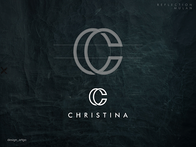 Christina, overlapping C logo inspiration