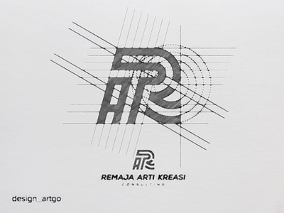 RAK logo skecth branding design flat illustration logo logogrid minimal overlapping professionallogo raklogo simple sketch typography ui vector