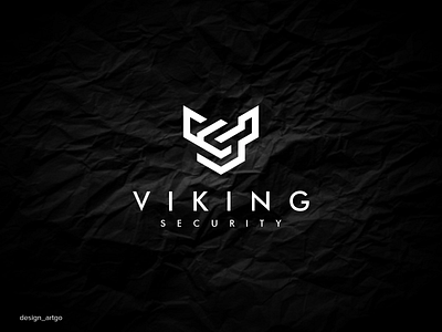 Viking, VS monogram logo branding design flat illustration logo minimal monogram simple typography ui vector viking