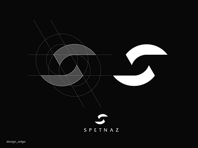 Grid of Spetnaz branding design flat gridsystem illustration logo logogrid minimal simple typography ui vector