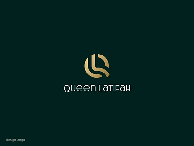 Queen Latifah, QL branding design flat illustration logo logos minimal monogram ql queenlatifah simple typography ui vector