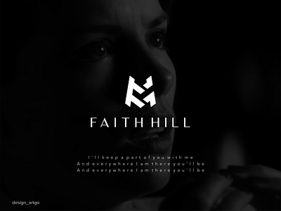 Faith Hill, FH logo branding design fhlogo flat illustration logo minimal monogramlogo simple typography ui vector