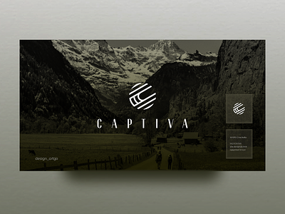 Captiva branding captiva design flat illustration letterc logo logos logotype minimal monogram simple ui vector