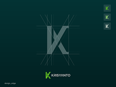 K logogrid branding design flat gridsystem illustration logo logogrid logoprocess minimal monogram simple typography ui vector