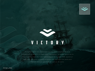Victory branding design flat graphic design illustration logo logos minimal simple ui v logo vector