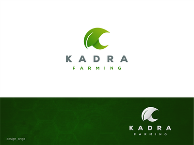 Farming Logo branding design flat green illustration k logo logo logos minimal monogram simple typography ui vector